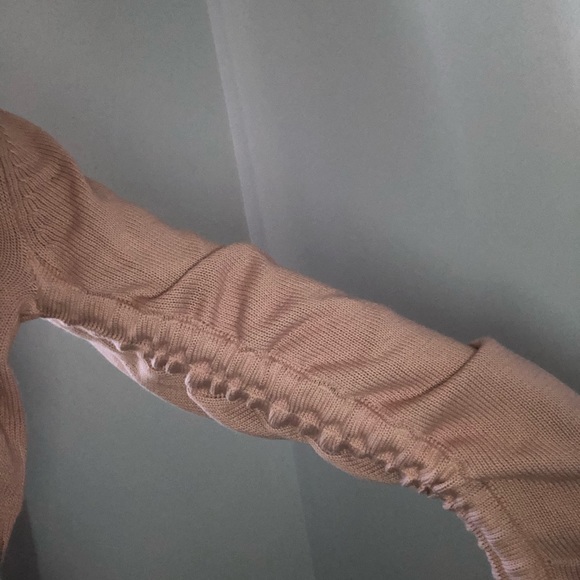 Cropped nude sweater - Picture 5 of 5